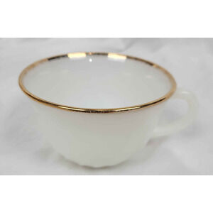 Vintage Oven Fire-King Ware White Porcelain Cup